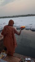 Yamuna Arati by HH Swamiji (20 March 2025)